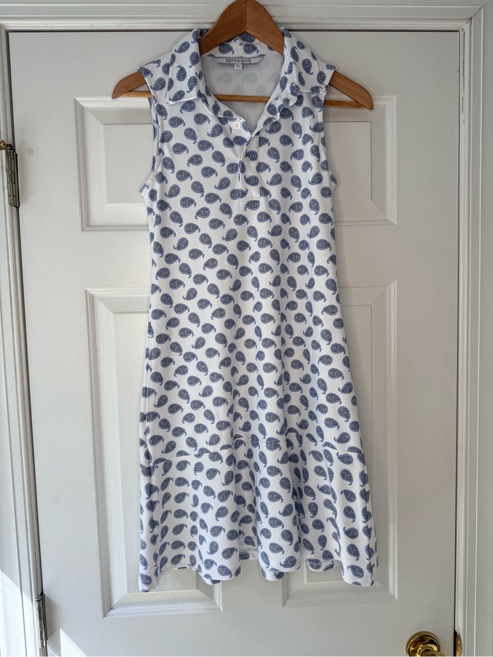 Gracie Dress Mist Paisley- Smith and Quinn